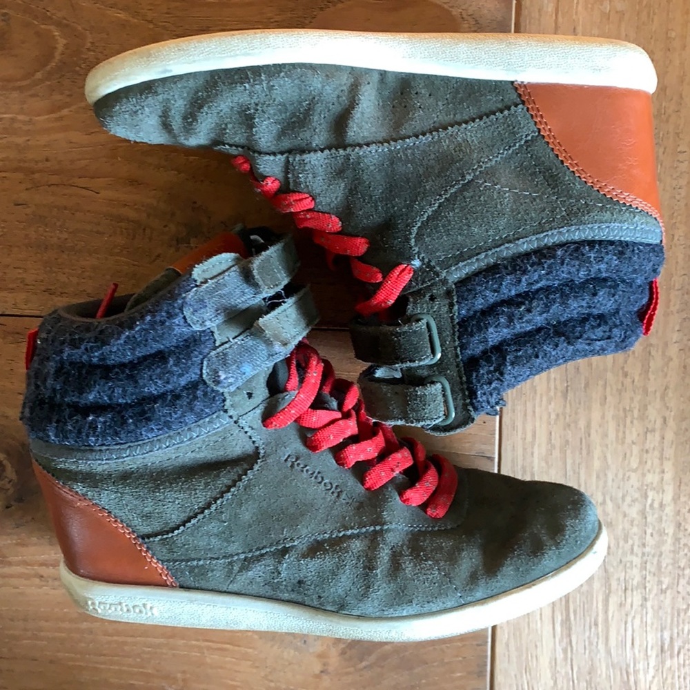Retro Reebok Sneaker Wedges W 7.5